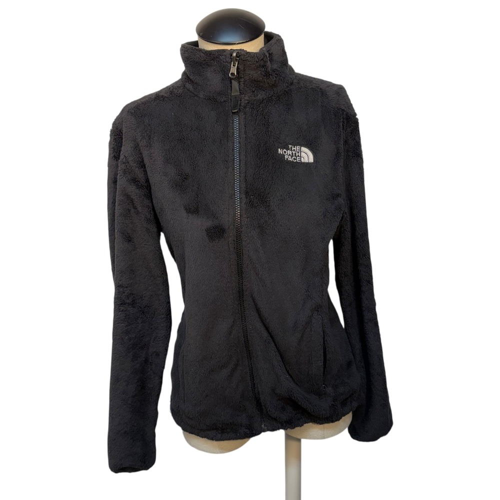 THE‎ NORTH FACE Full-Zip Fleece Jacket Black Womens M